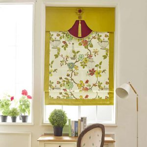 Rèm Vải Roman Cao Cấp HP00008