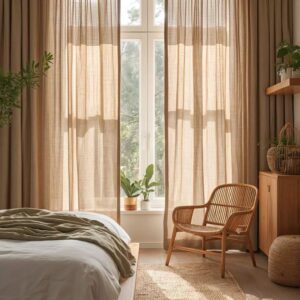 Rèm Vải Linen Cao Cấp HP00328