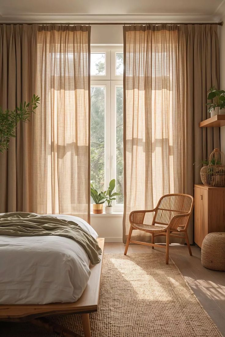 Rèm Vải Linen Cao Cấp HP00328