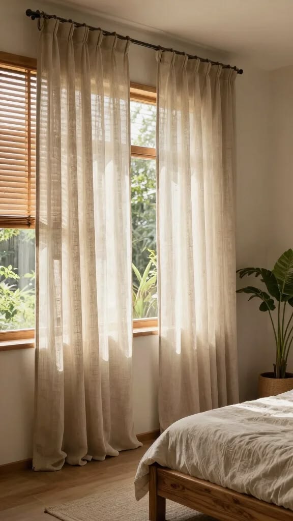 Rèm Vải Linen Cao Cấp HP00304