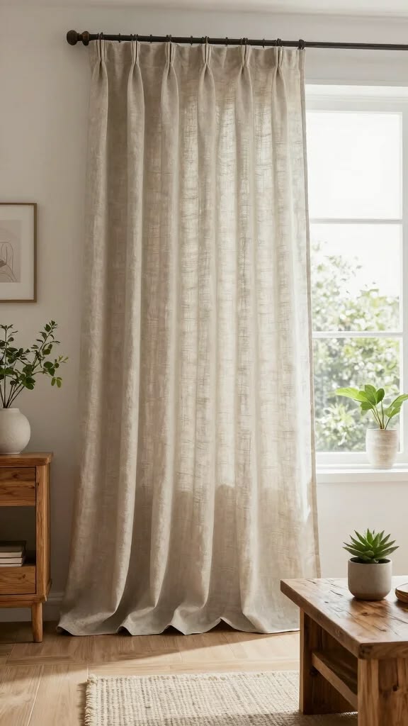Rèm Vải Linen Cao Cấp HP00305