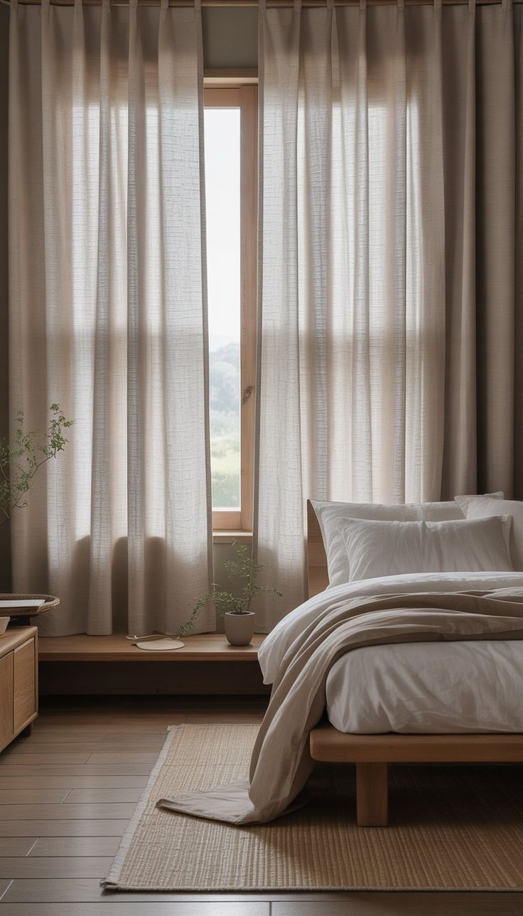Rèm Vải Linen Cao Cấp HP00339