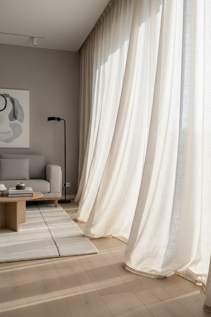 Rèm Vải Linen Cao Cấp HP00333