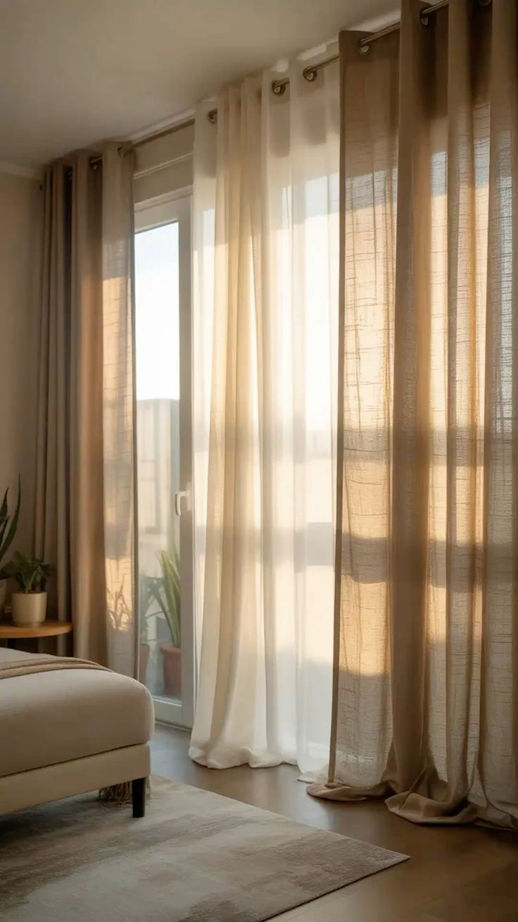 Rèm Vải Linen Cao Cấp HP00301