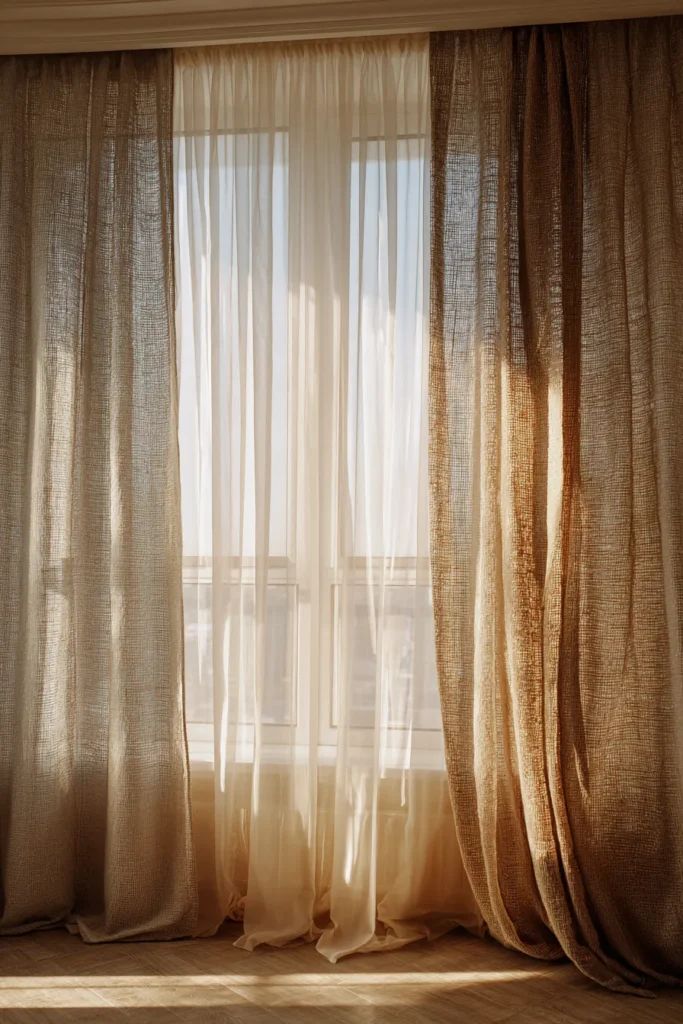 Rèm Vải Linen Cao Cấp HP00319