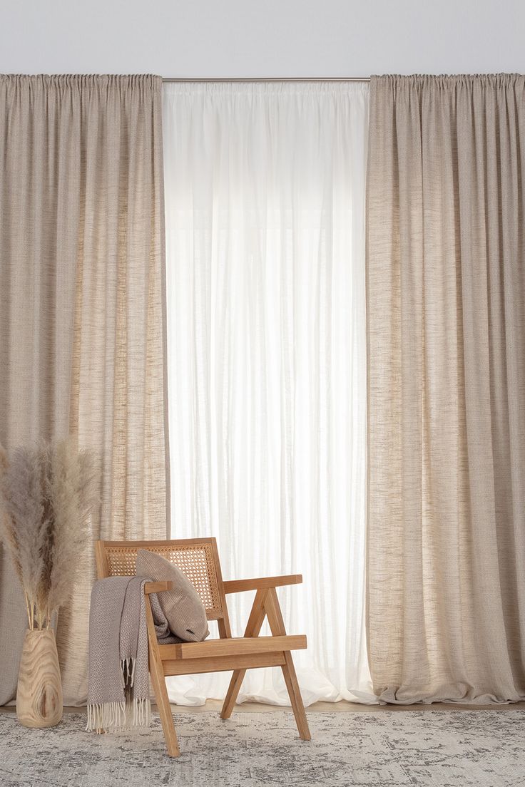 Rèm Vải Linen Cao Cấp HP00308