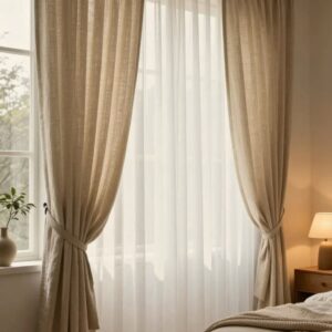 Rèm Vải Linen Cao Cấp HP00303