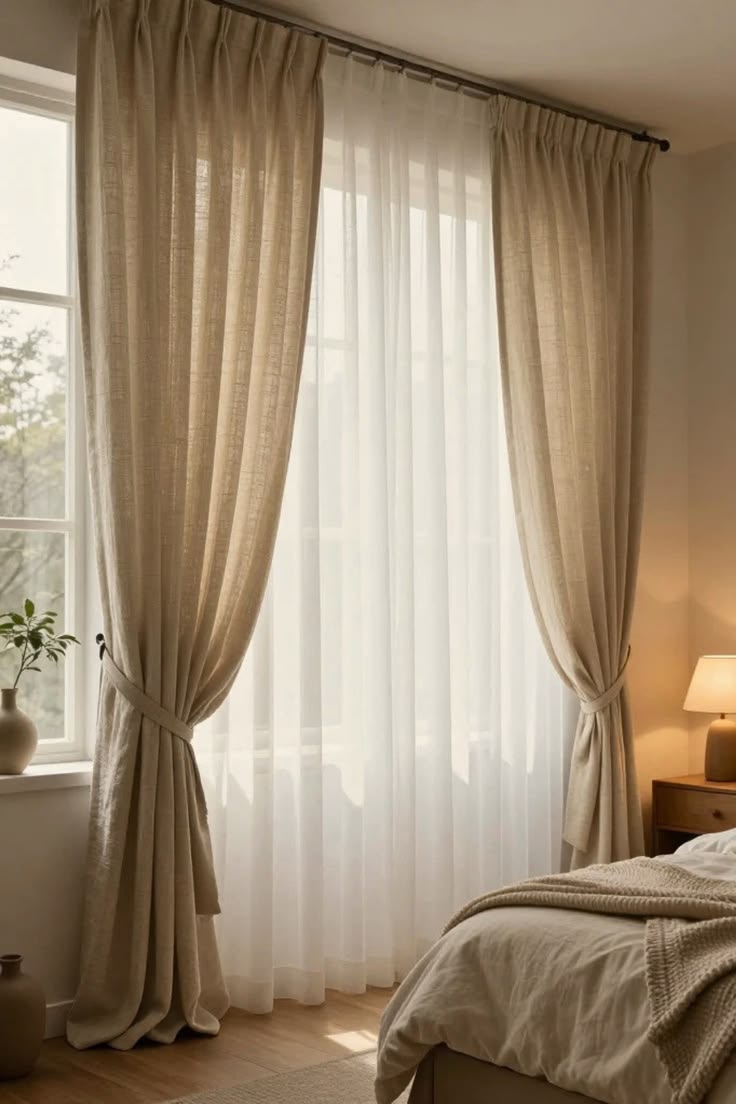 Rèm Vải Linen Cao Cấp HP00303