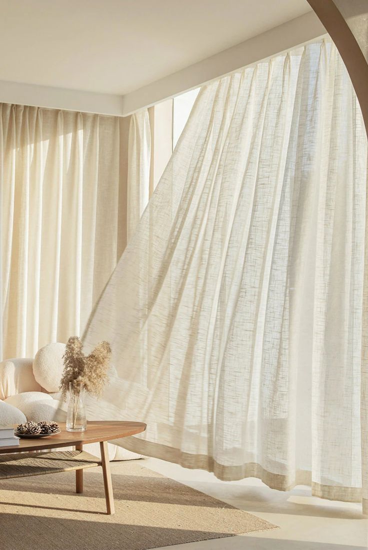 Rèm Vải Linen Cao Cấp HP00318